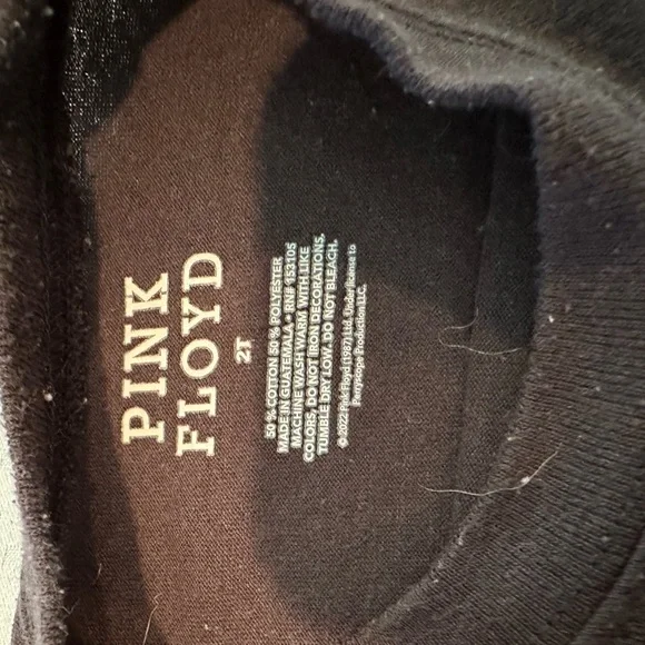 Toddler Pink Floyd shirt - Picture 5 of 7